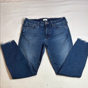 MOTHER Blue Ankle & Cropped Jeans